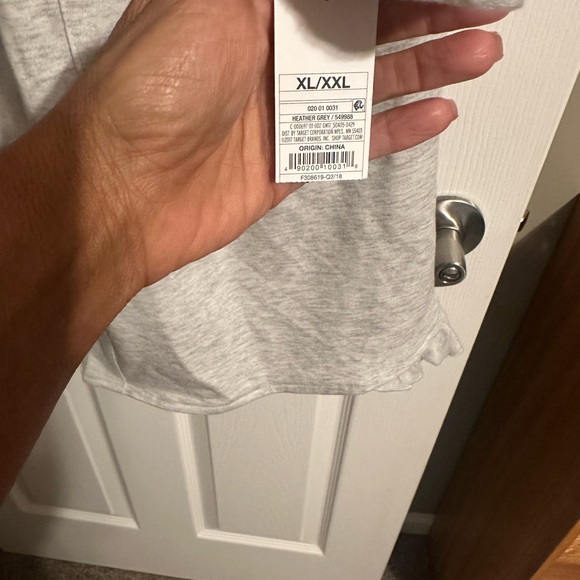 Gilligan & O'Malley Light Gray Robe - Picture 5 of 5